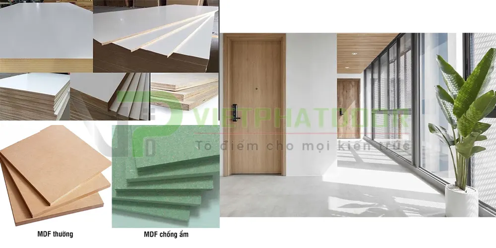 BÁO GIÁ CỬA GỖ CÔNG NGHIỆP MDF MELAMINE AN CƯỜNG 2023