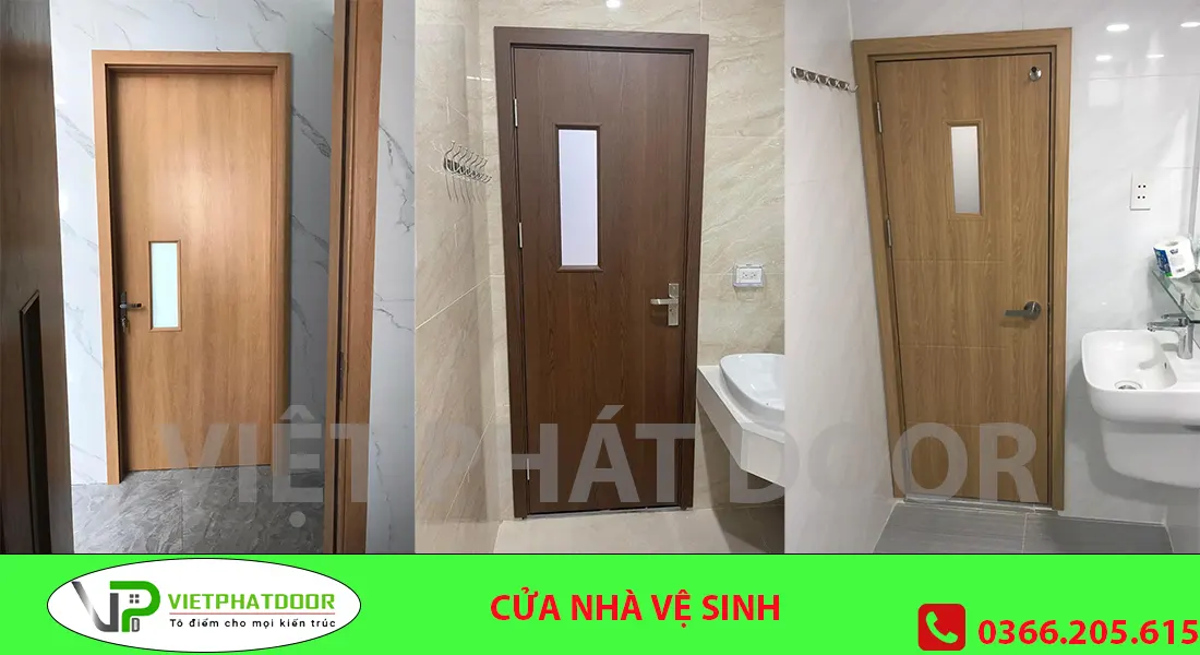 cửa nhà vệ sinh