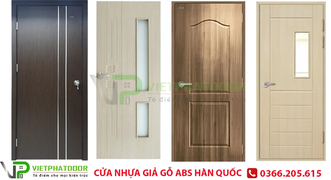 cửa nhựa abs hàn quốc