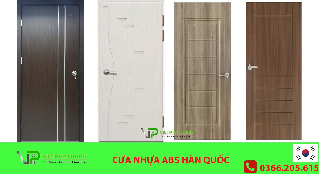 cửa nhựa abs hàn quốc