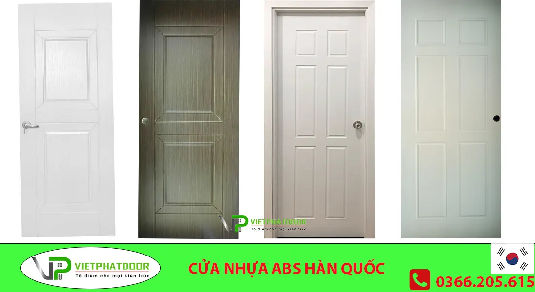 cửa nhựa abs hàn quốc