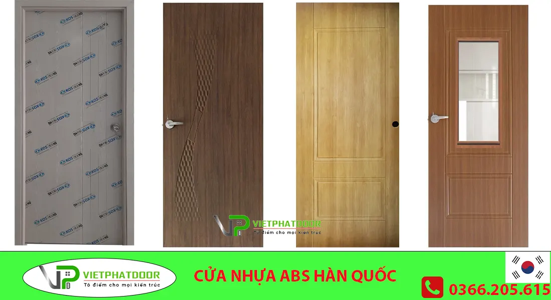 cửa nhựa abs hàn quốc