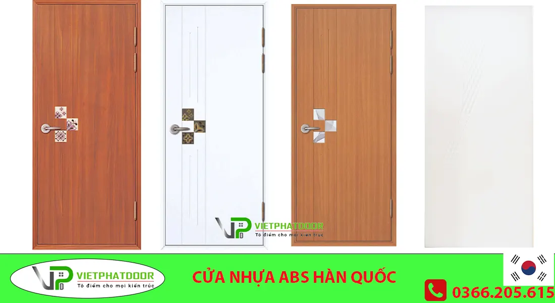 cửa nhựa abs hàn quốc kos