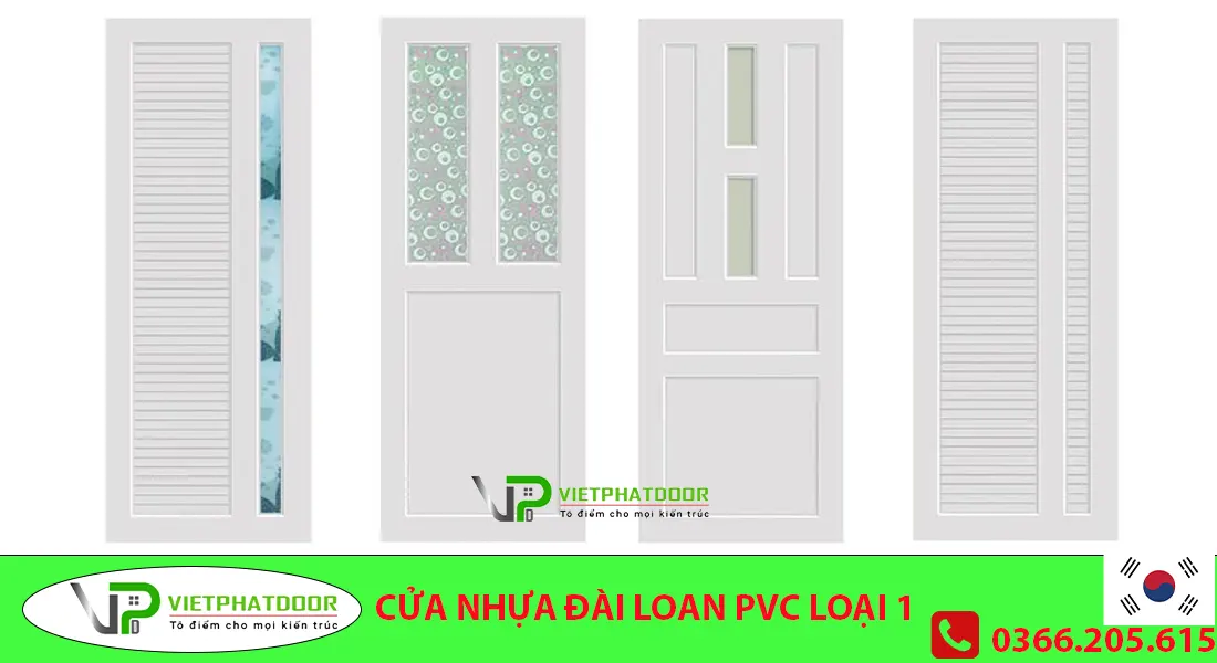 cửa nhựa đài loan