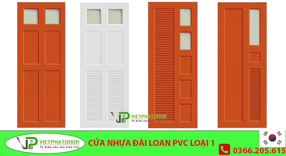 cửa nhựa đài loan