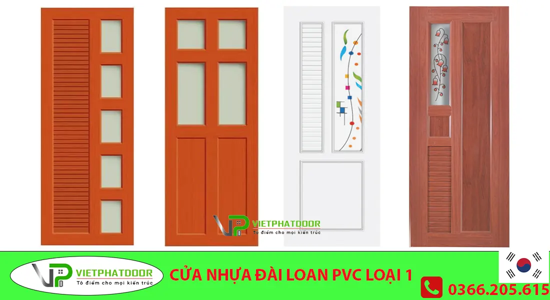 cửa nhựa đài loan