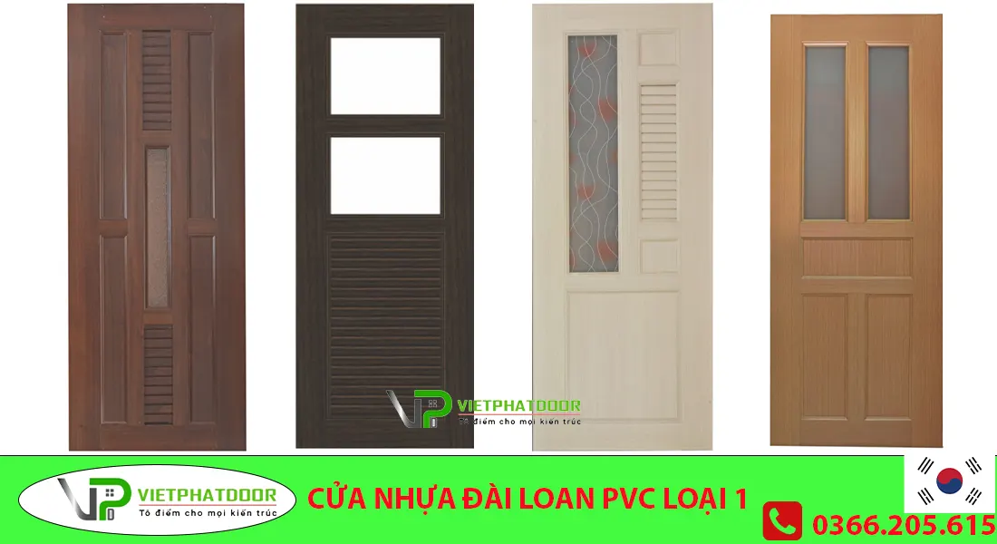 cửa nhựa đài loan