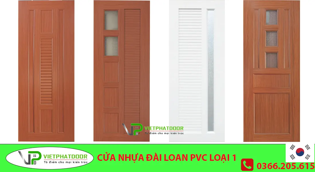 cửa nhựa đài loan