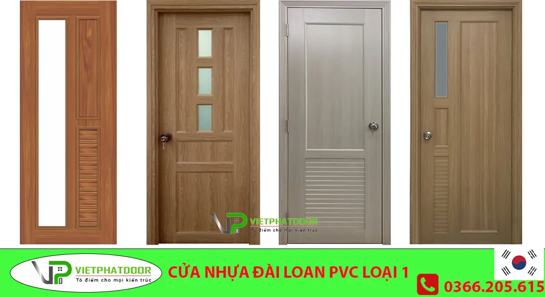 cửa nhựa đài loan