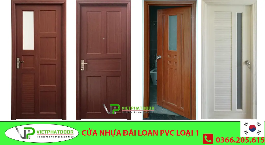 cửa nhựa đài loan