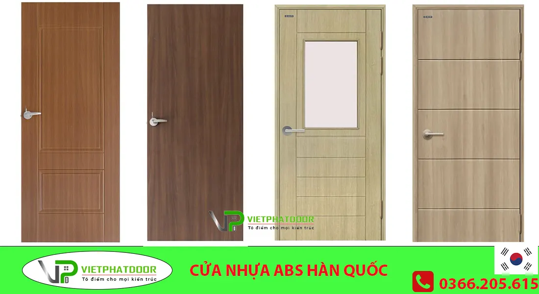 cửa nhựa abs hàn quốc