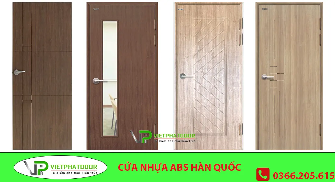 cửa nhựa abs hàn quốc