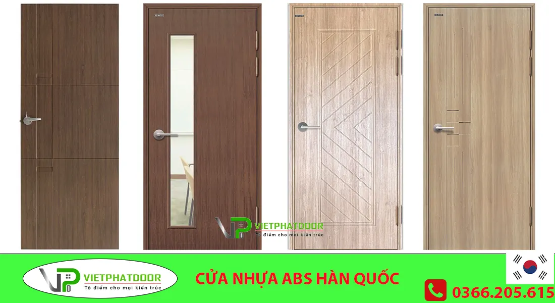 cửa nhựa abs hàn quốc