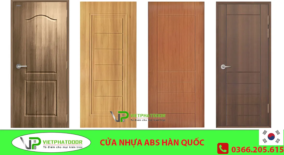 cửa nhựa abs hàn quốc