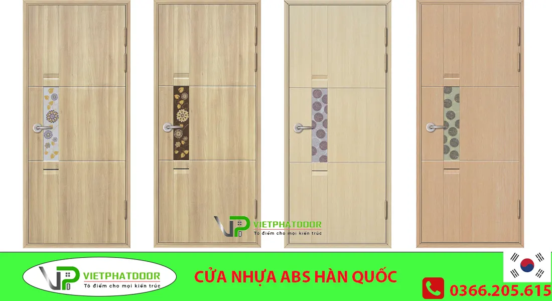 cửa nhựa abs hàn quốc kos