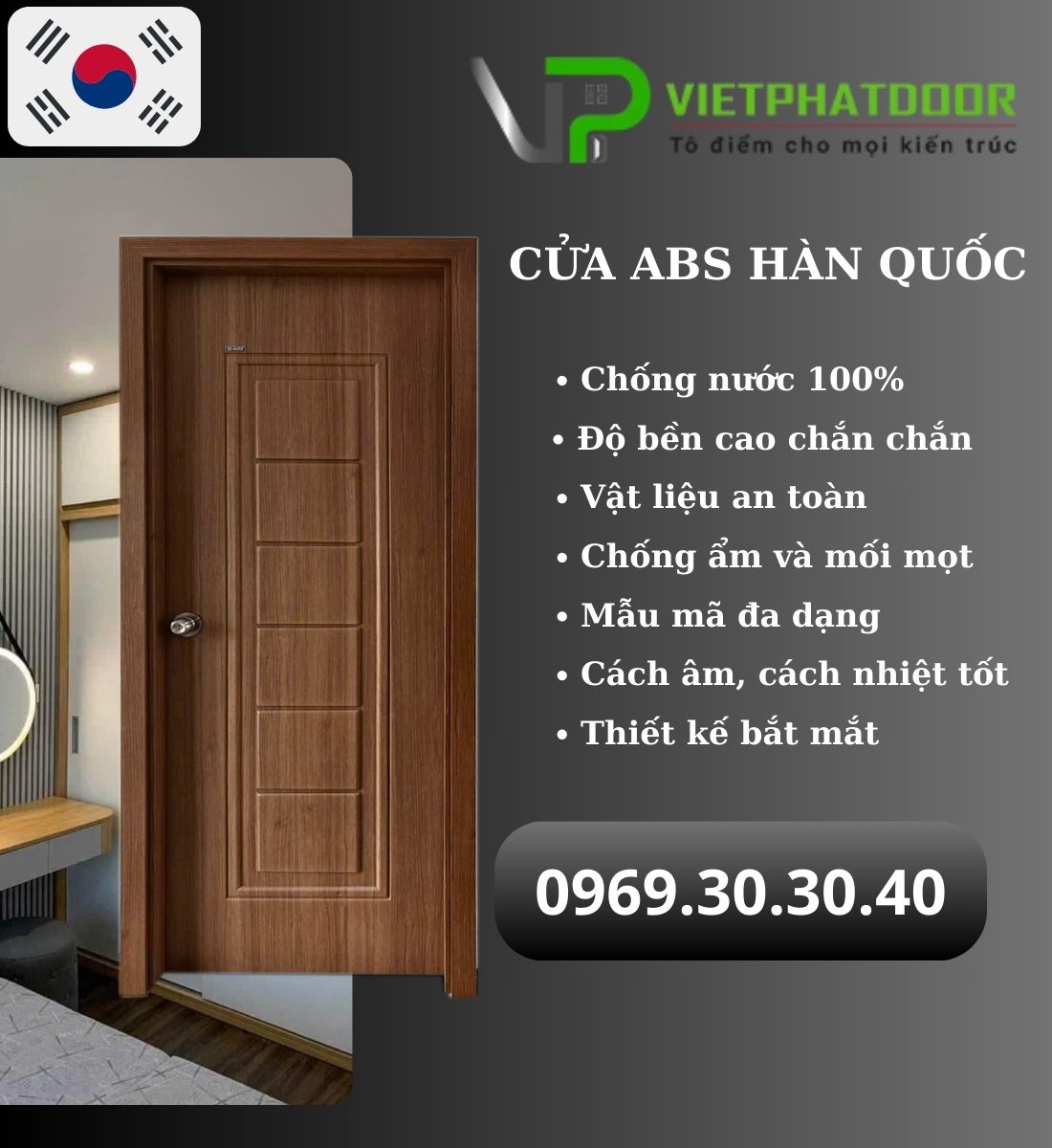 CỬA ABS HÀN QUỐC