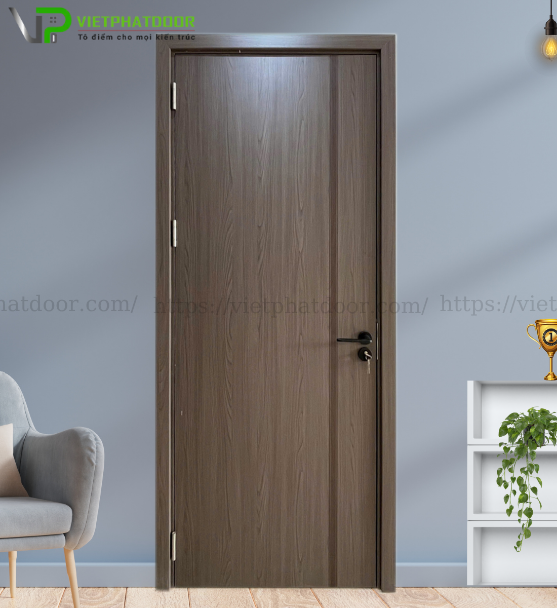 CỬA GỖ CARBON - VP723