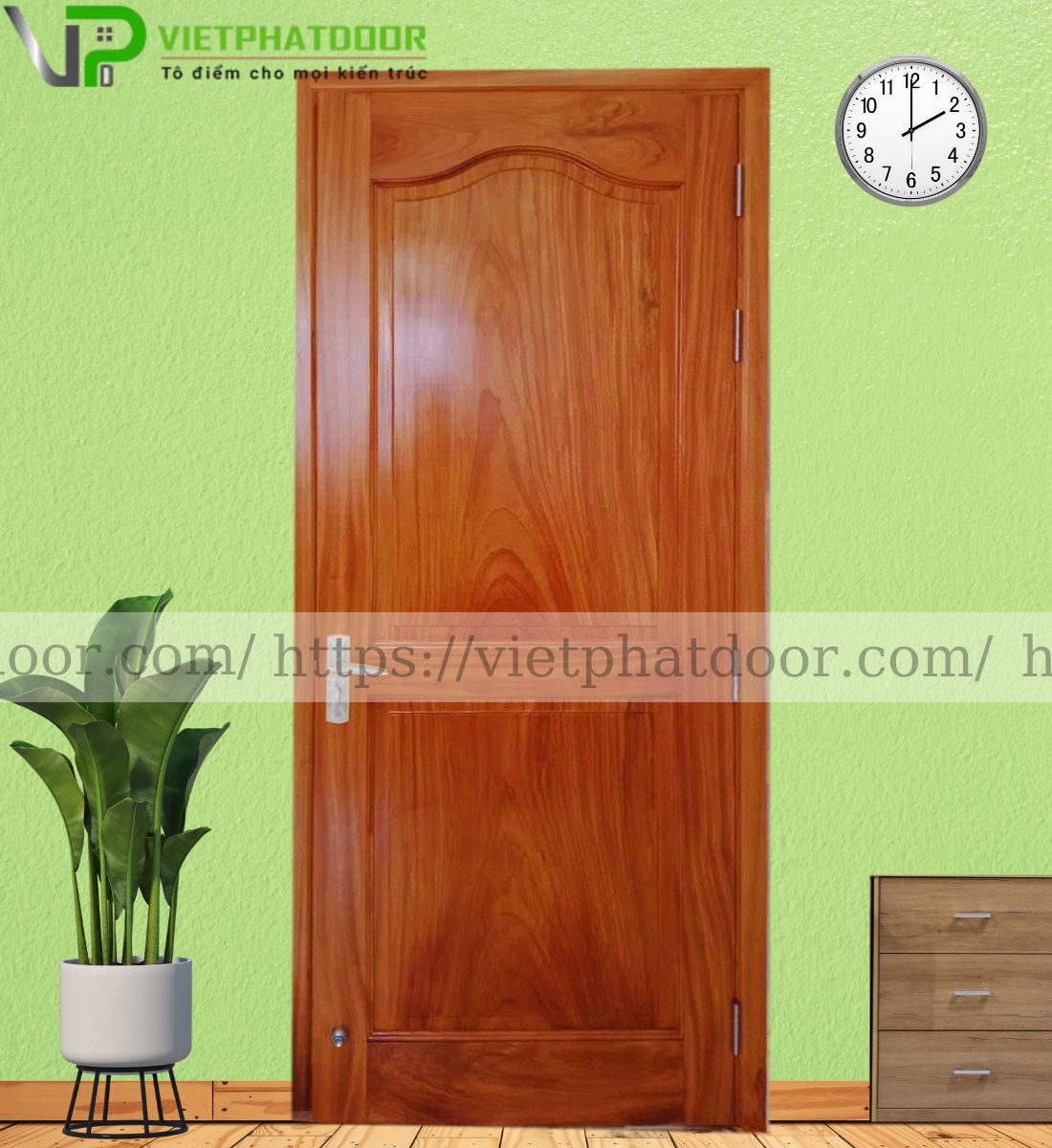 CỬA GỖ CÔNG NGHIỆP 6A - SAPELE