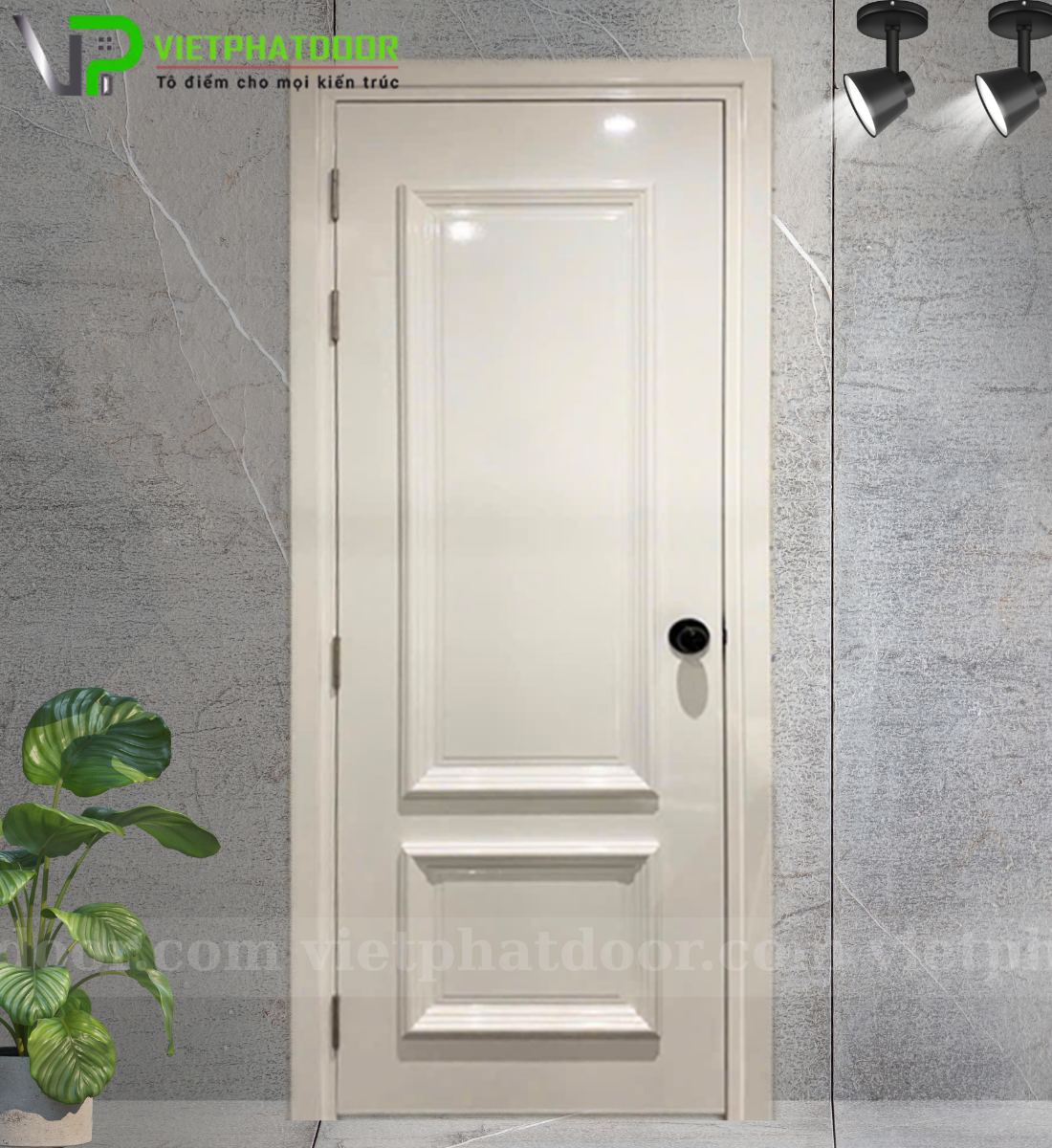 CỬA NHỰA GIẢ GỖ COMPOSITE SƠN DULUX - PHÀO CHỈ NỔI