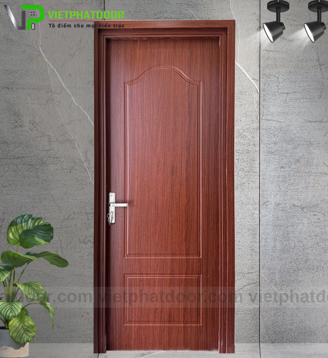CỬA NHỰA GIẢ GỖ COMPOSITE VPB07 - TÂN CỔ ĐIỂN