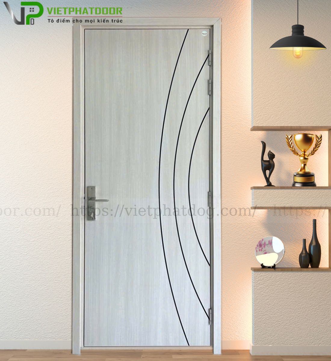 CỬA NHỰA GIẢ GỖ COMPOSITE VPE01 - THAN TRE PHIÊN BẢN ĐẶC BIỆT