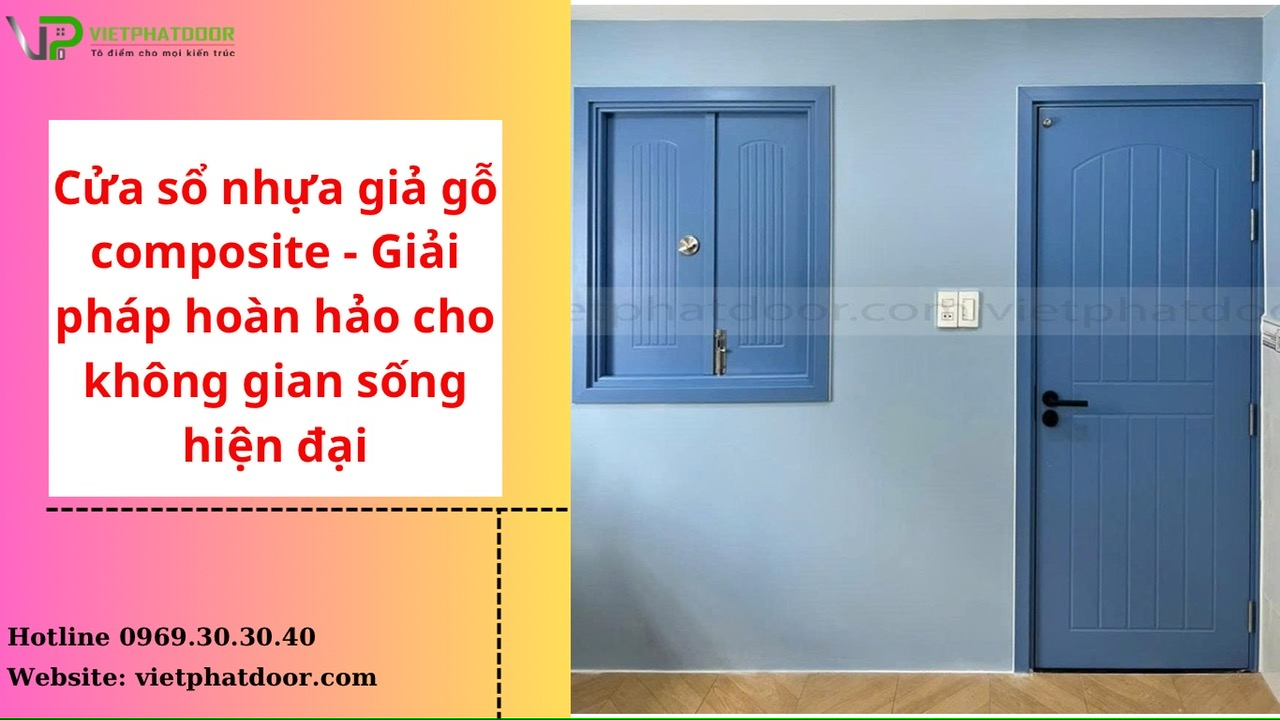 Cửa Sổ Nhựa Giả Gỗ Composite – Giải Pháp Hoàn Hảo Cho Không Gian Sống Hiện Đại