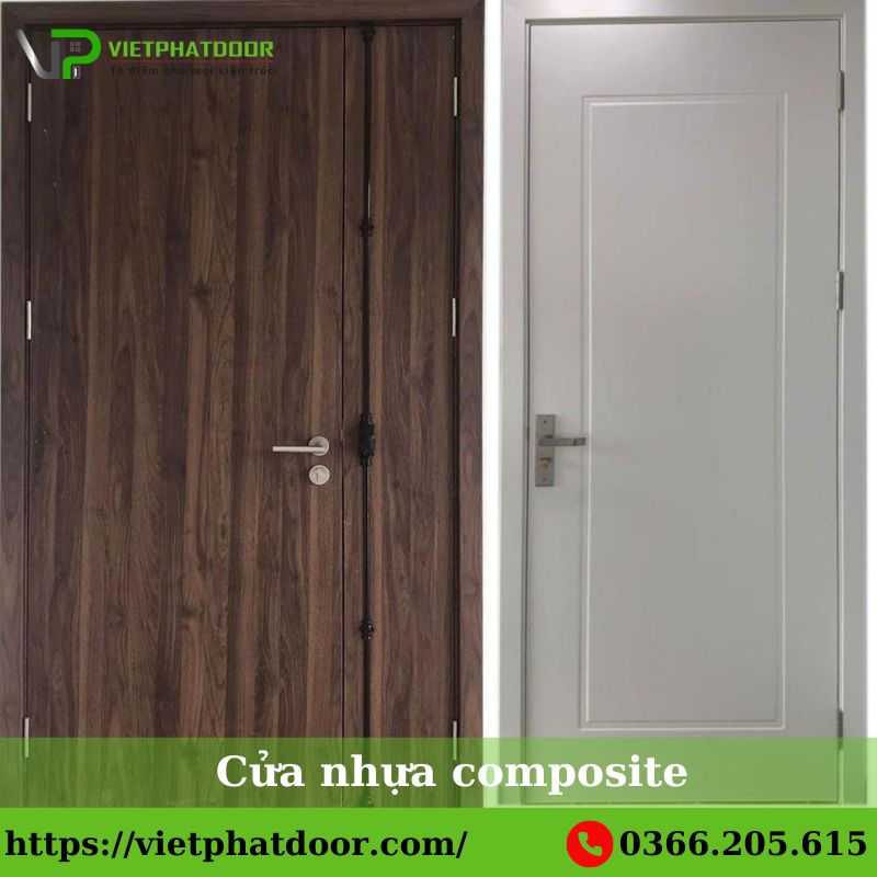 Cửa mẹ bồng con composite