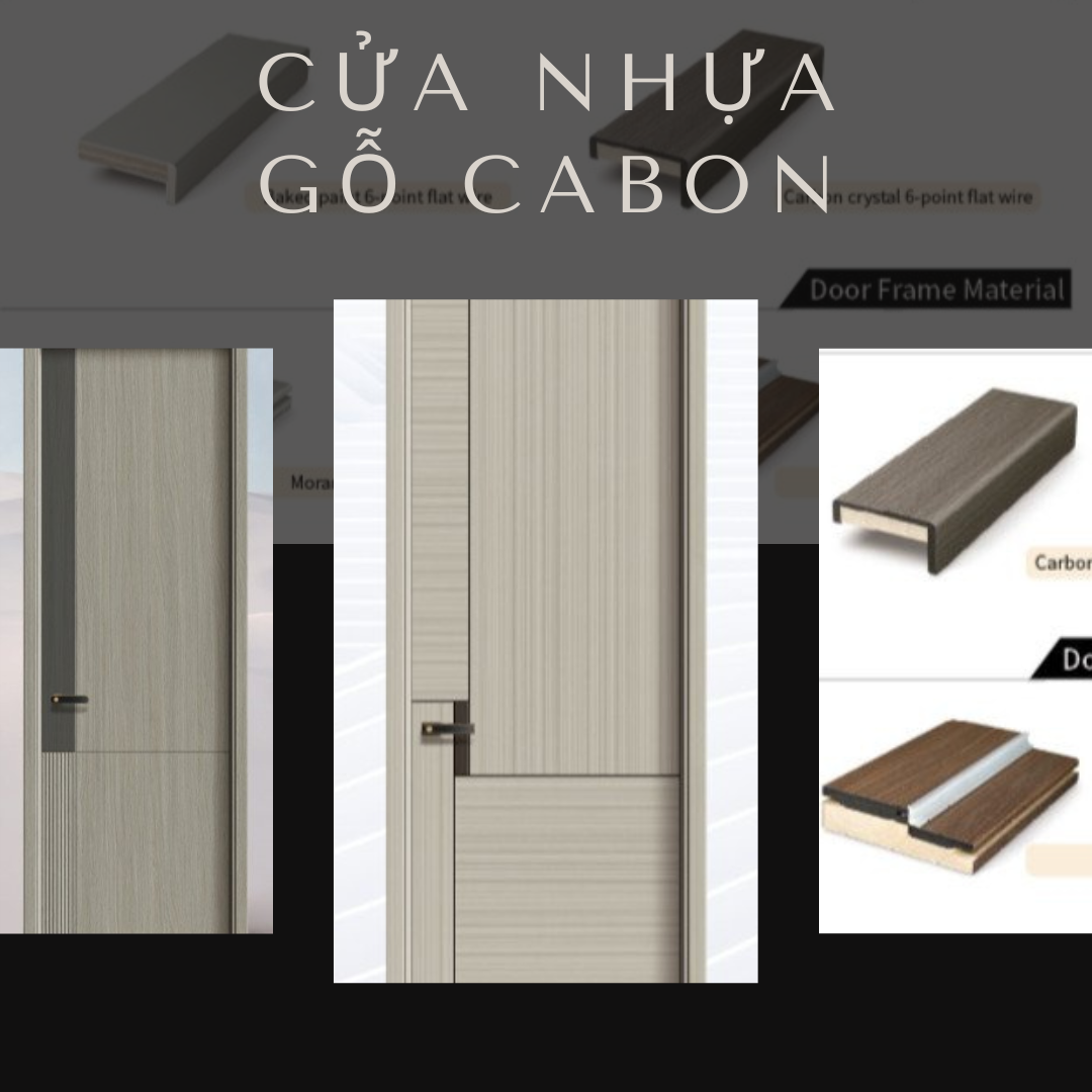 Cửa nhựa gỗ cabon