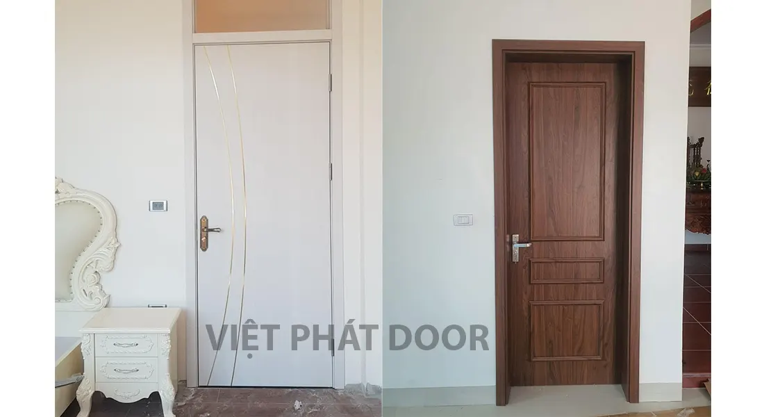 cửa nhựa giả gỗ composite