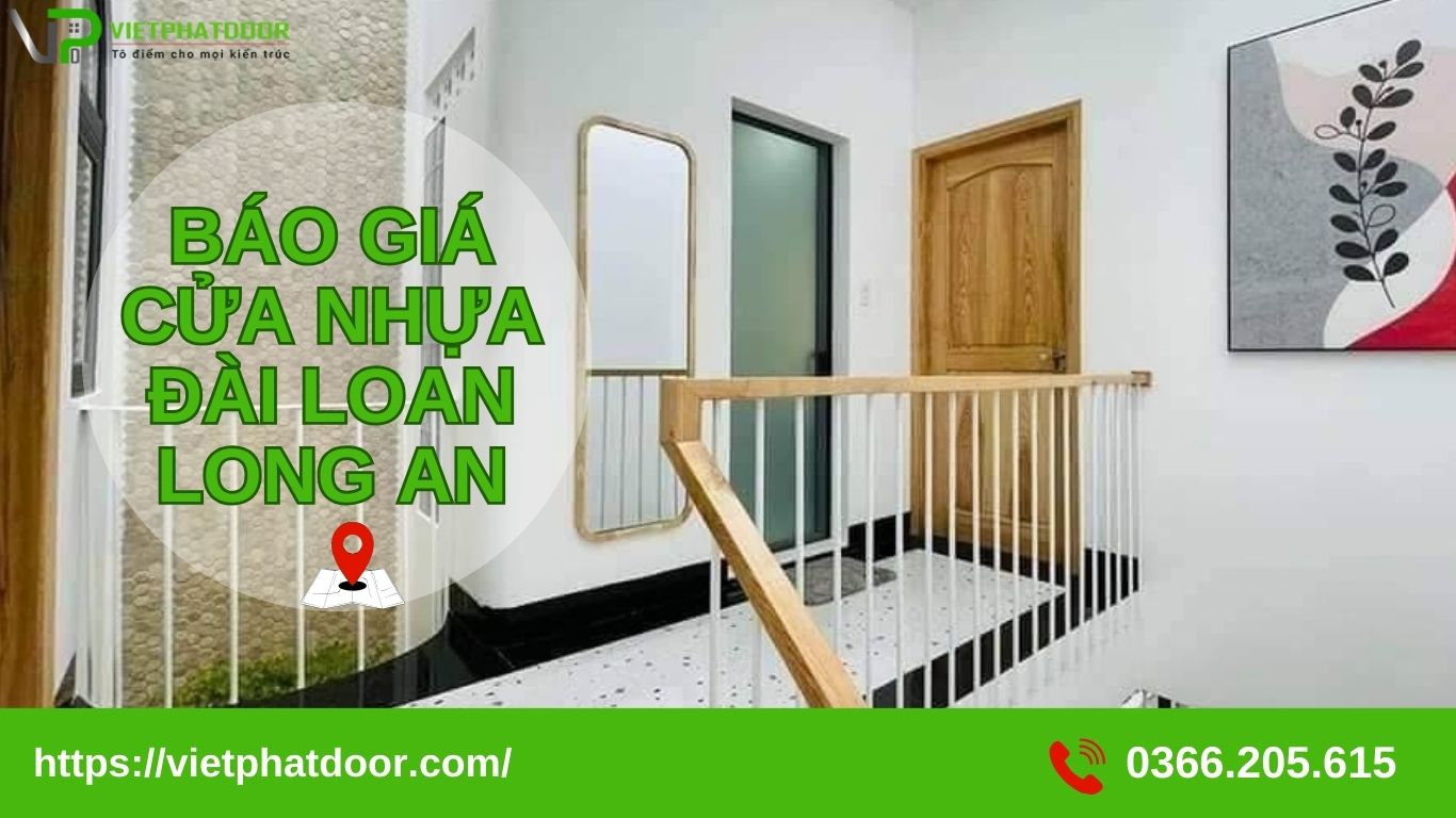 báo giá cửa nhựa Đài Loan Long An