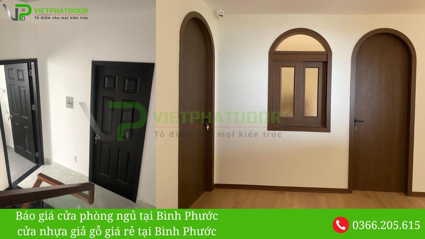 BÁO GIÁ CỬA PHÒNG NGỦ TẠI BÌNH PHƯỚC, CỬA NHỰA GIẢ GỖ CAO CẤP GIÁ RẺ TẠI BÌNH PHƯỚC