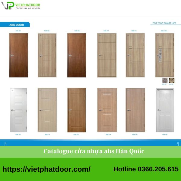 catalogue cửa nhựa abs hàn quốc 1