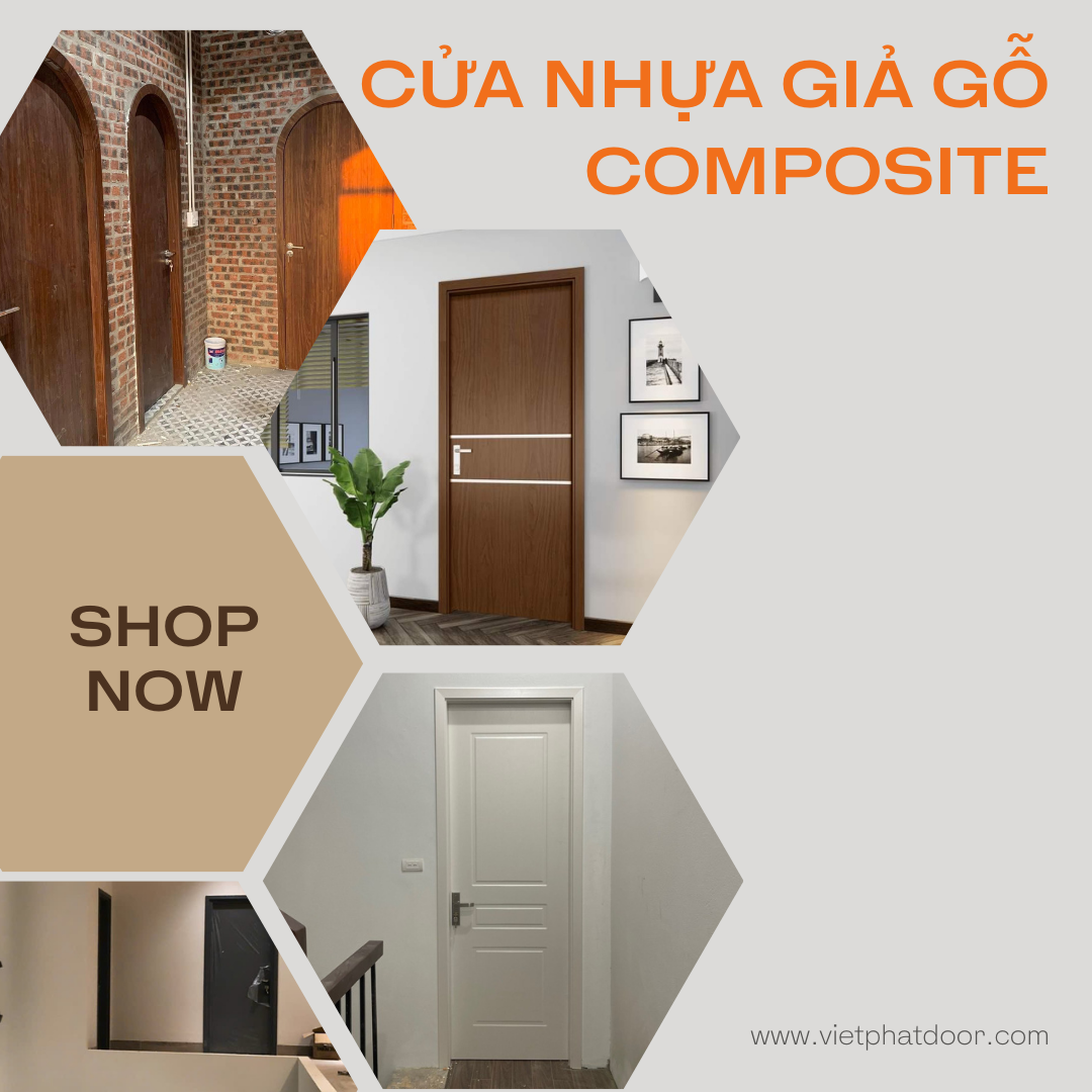 cửa nhựa giả gỗ composite