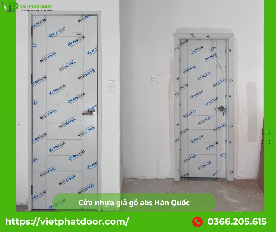 cửa nhựa giả gỗ abs Hàn Quốc ở Tphcm