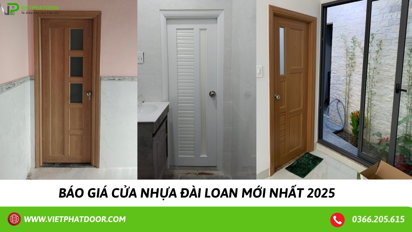 báo giá cửa nhựa đài loan