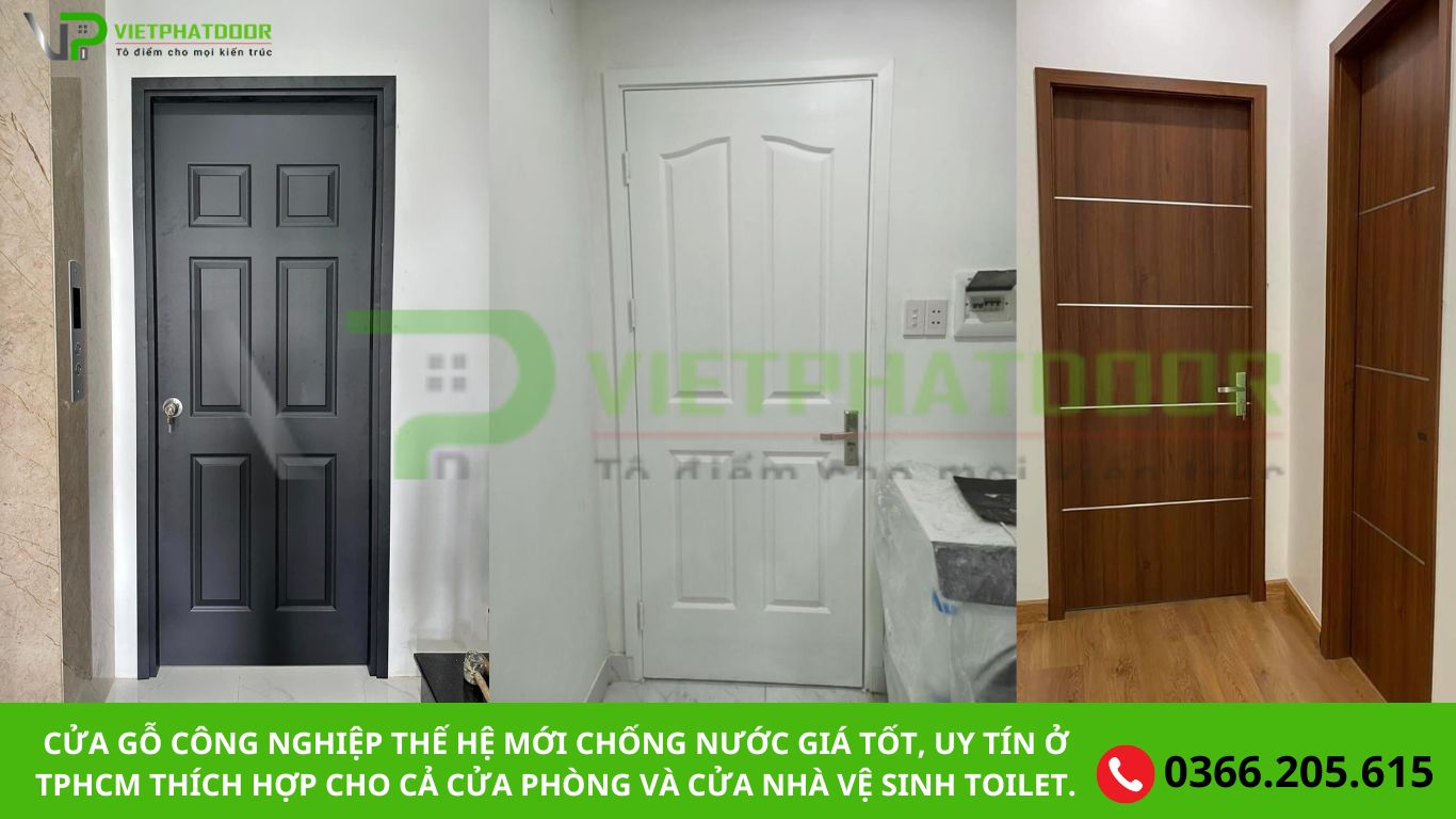 cửa gỗ công nghiệp