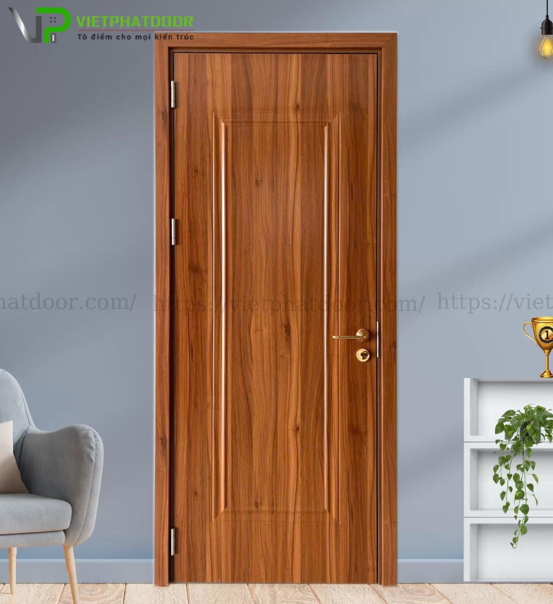 CỬA GỖ CARBON - VP712