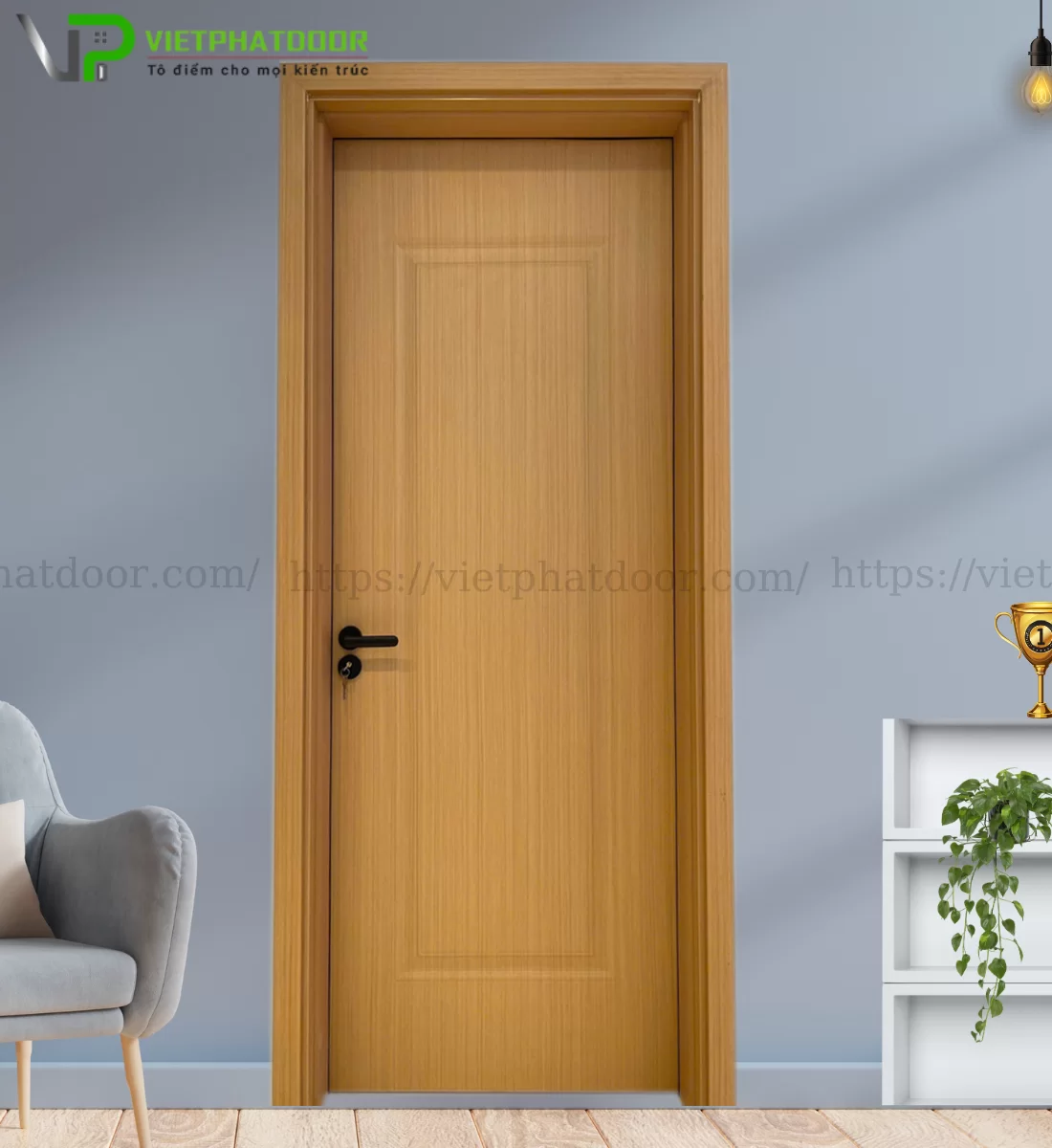 CỬA GỖ CARBON - VP714