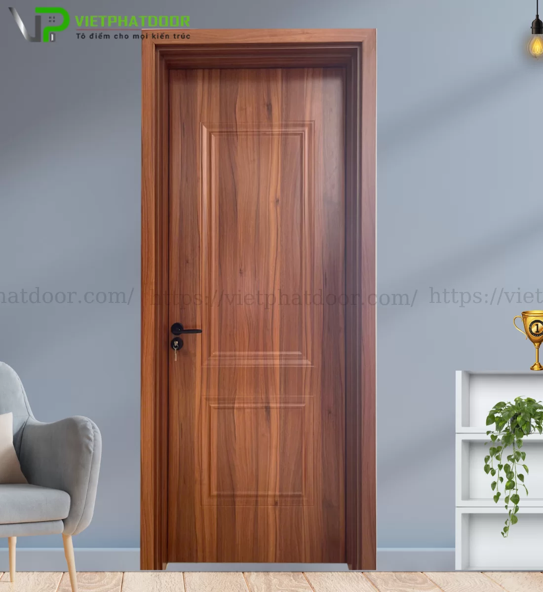 CỬA GỖ CARBON - VP715