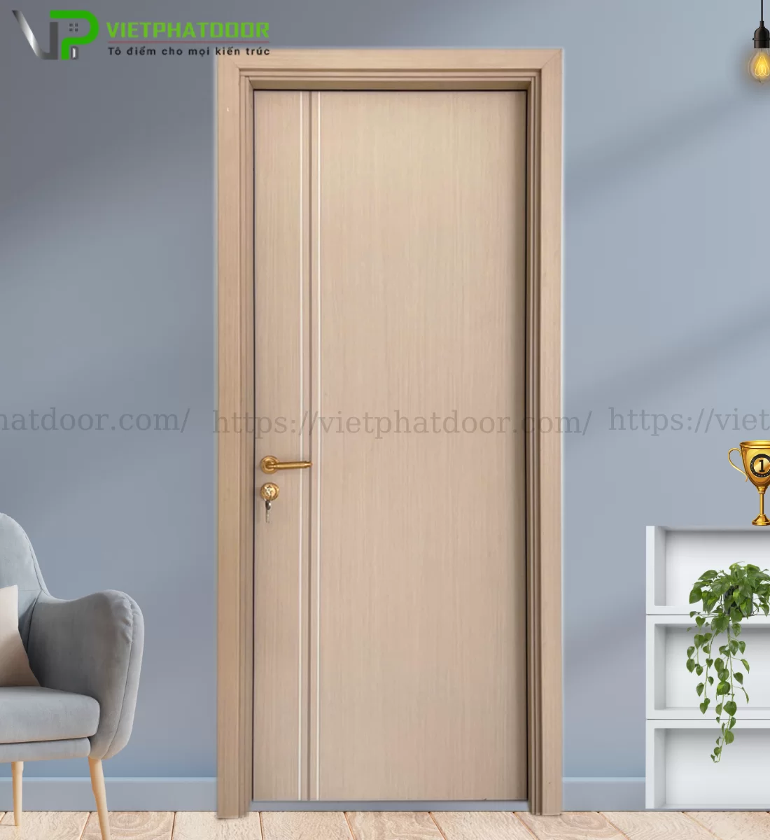 CỬA GỖ CARBON - VP716