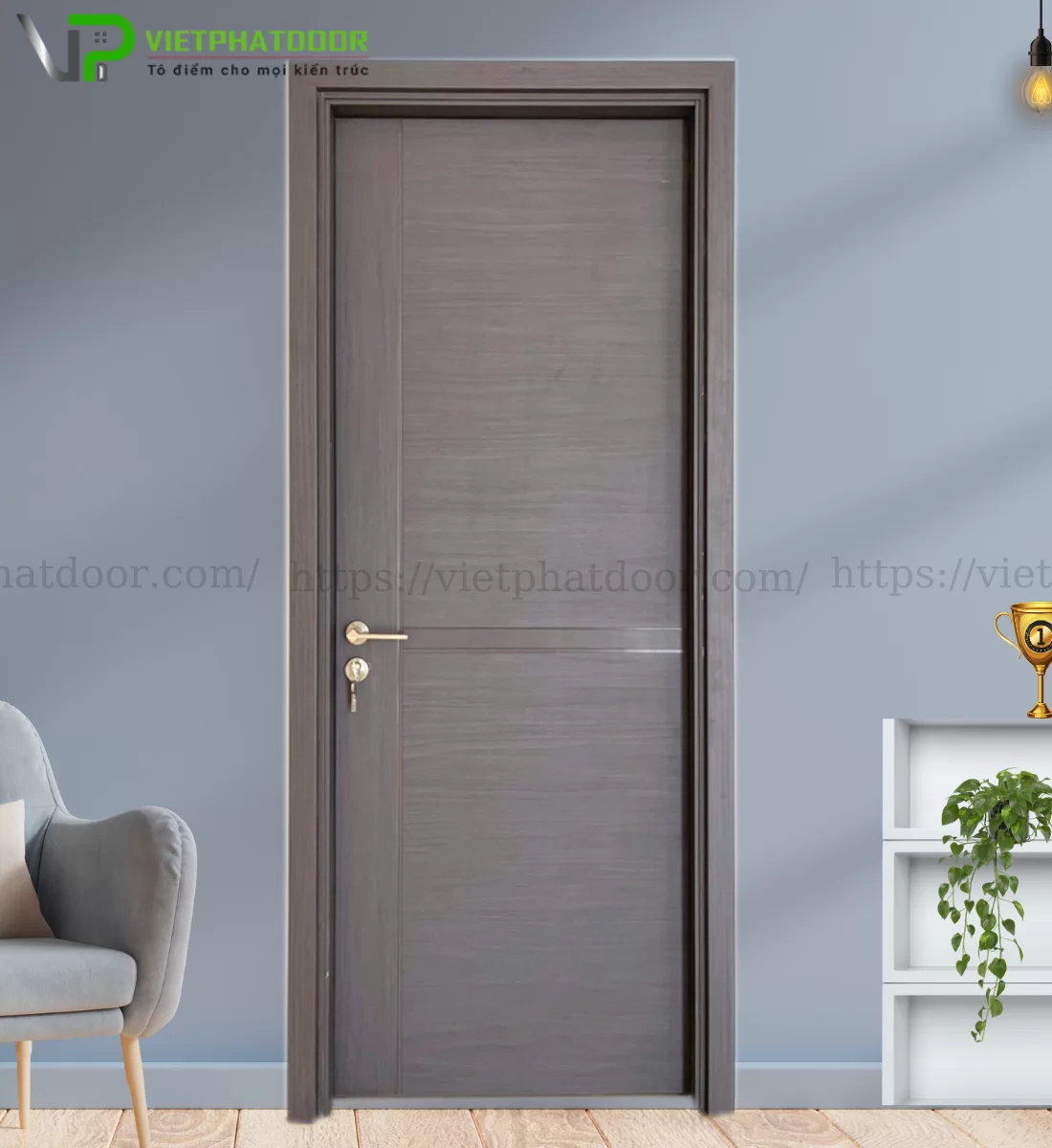 CỬA GỖ CARBON - VP717