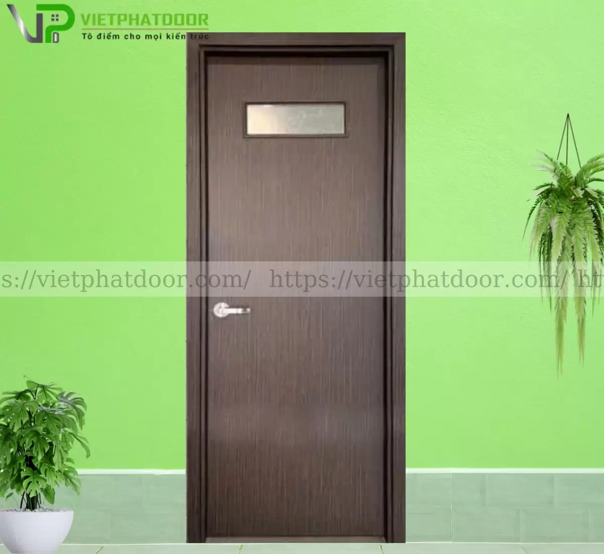 CỬA NHỰA ABS HÀN QUỐC KOS U6405 - Ô KÍNH