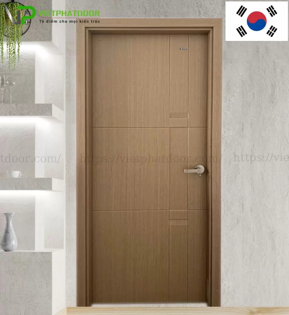 CỬA NHỰA ABS HÀN QUỐC VP KOS MQ 808 - 116