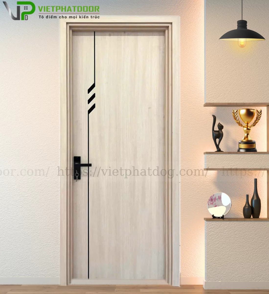 CỬA NHỰA COMPOSITE LOẠI 1 SYE01 - CNC PHÔI THAN TRE 7MM