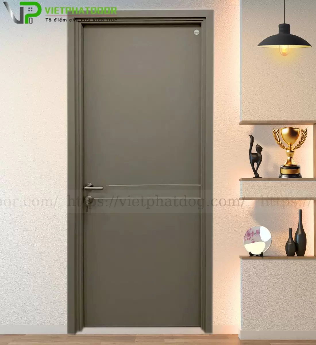CỬA NHỰA COMPOSITE SYD 03 - CHẠY CHỈ NHÔM HỢP KIM