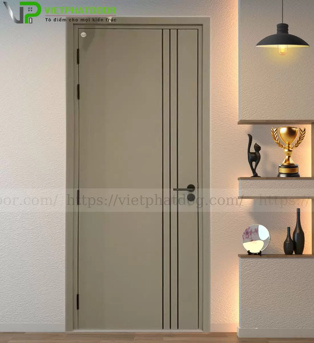 CỬA NHỰA COMPOSITE SYD 05 - CNC PHÔI ĐEN