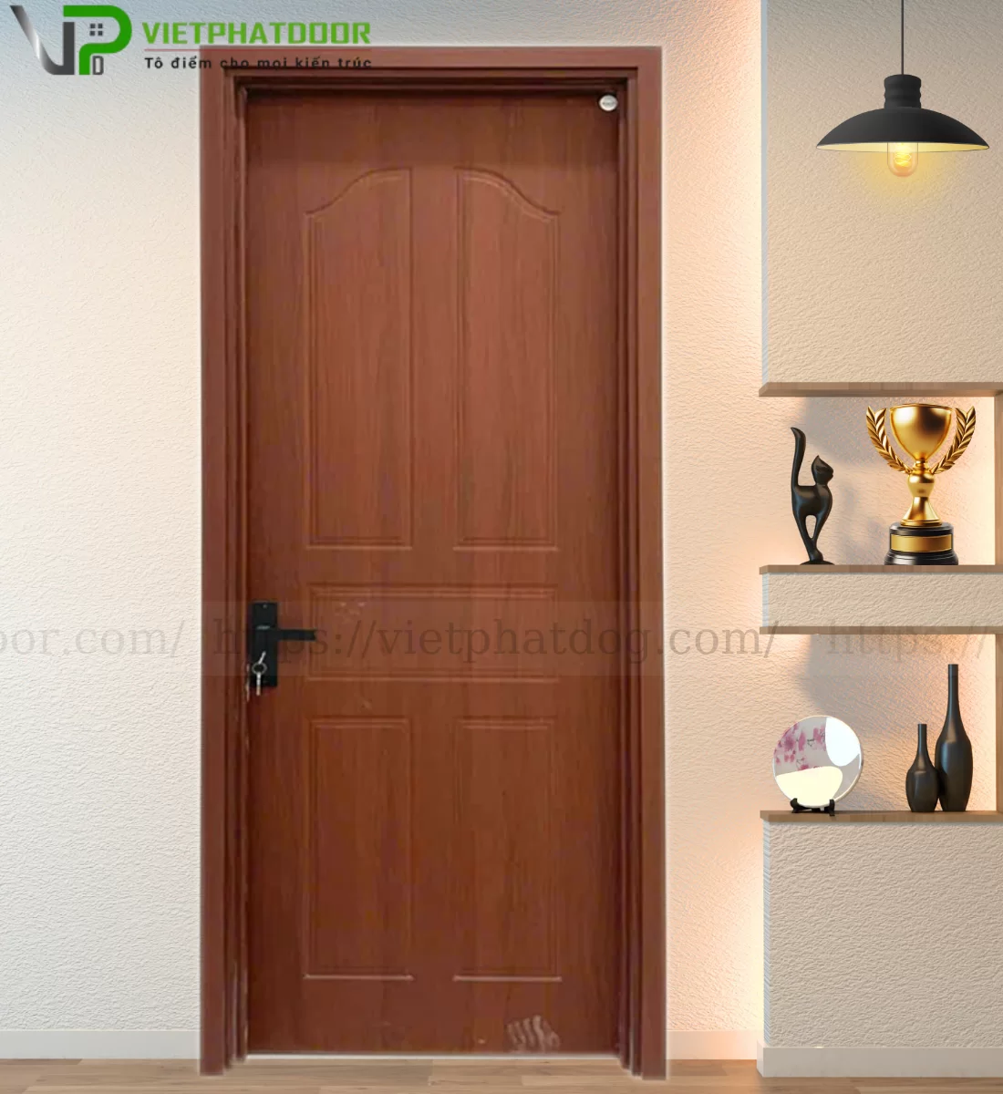 CỬA NHỰA GIẢ GỖ COMPOSITE SYE 05 - 02