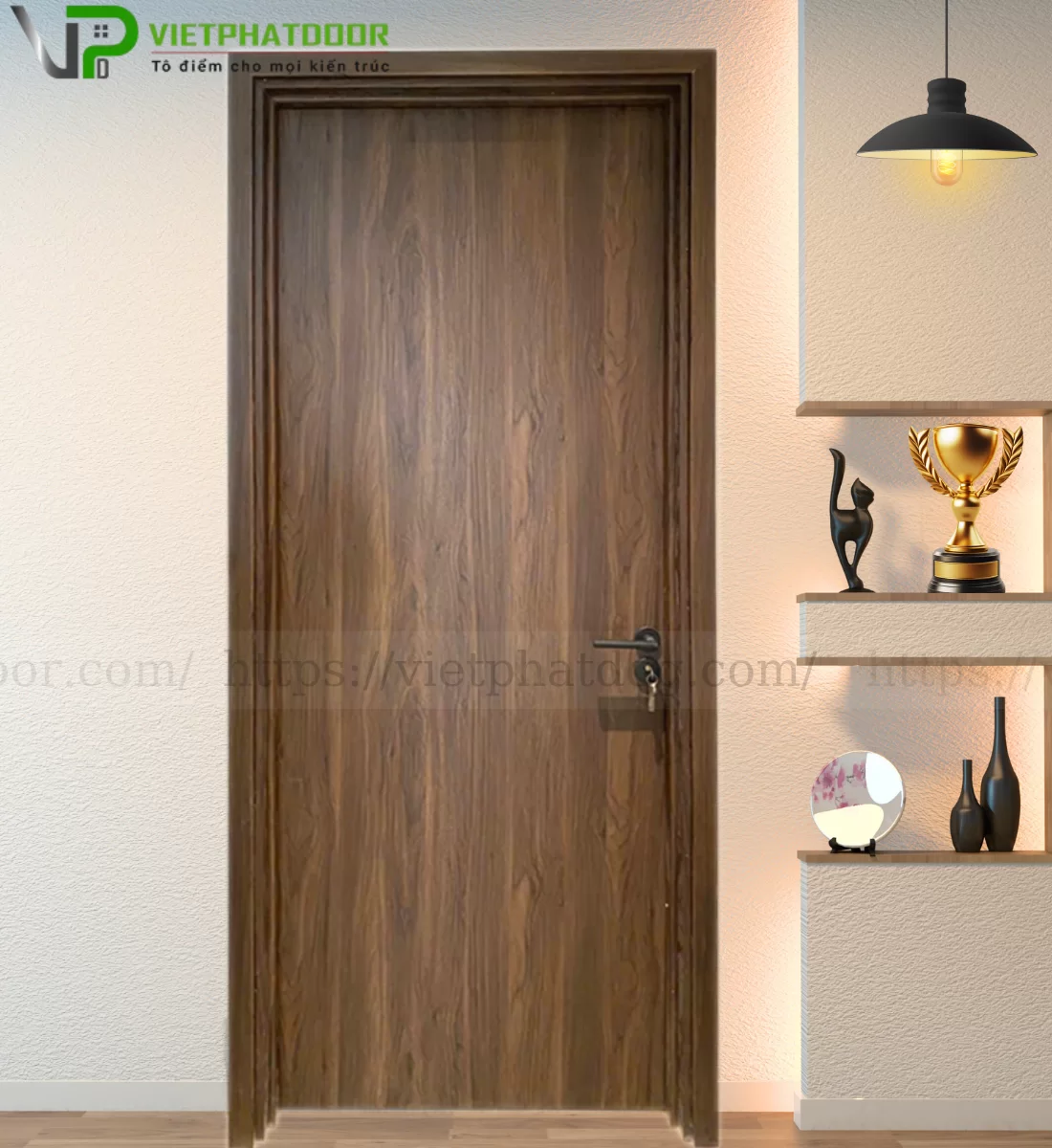 CỬA NHỰA GIẢ GỖ COMPOSITE VPB14- PHẴNG