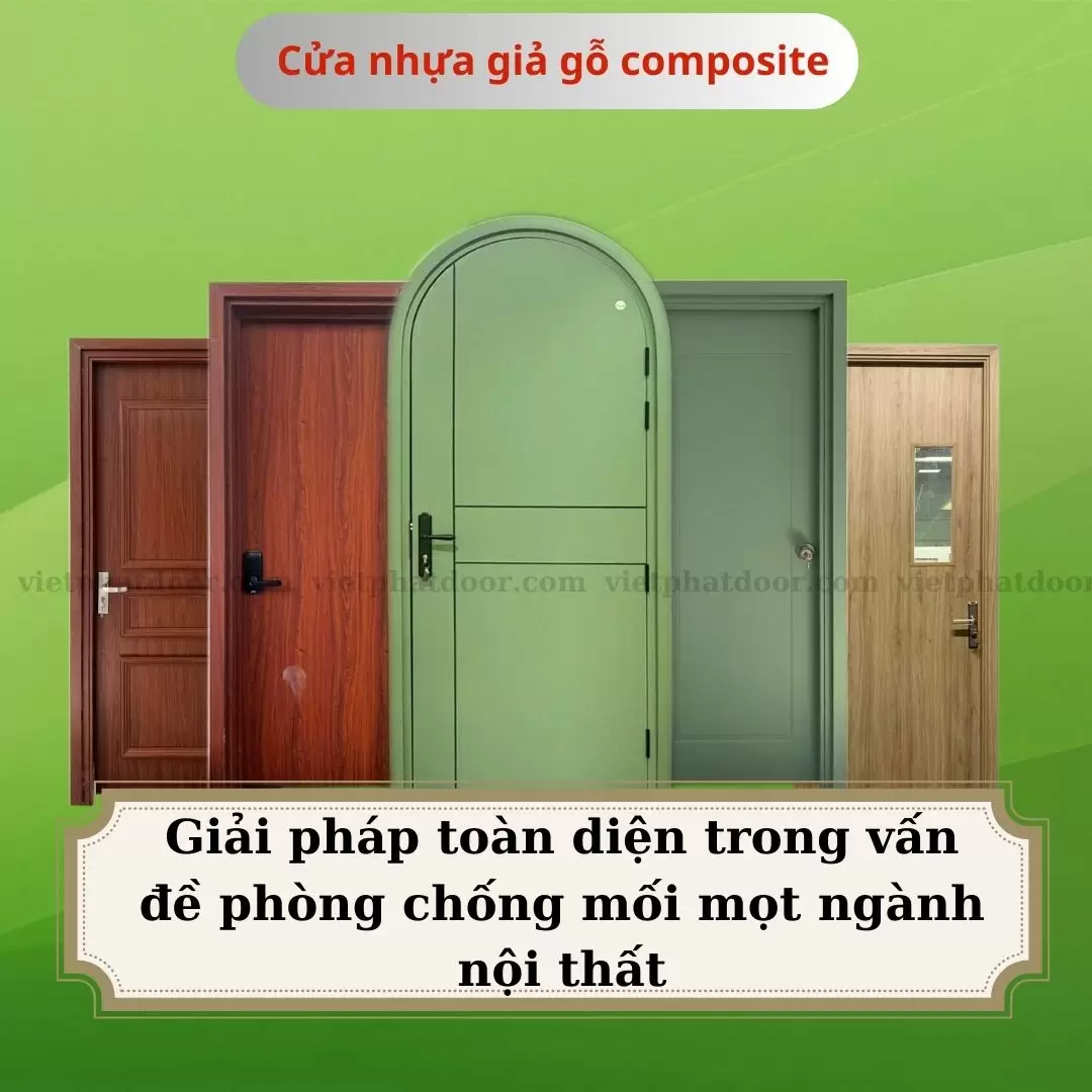 cửa nhựa giả gỗ composite
