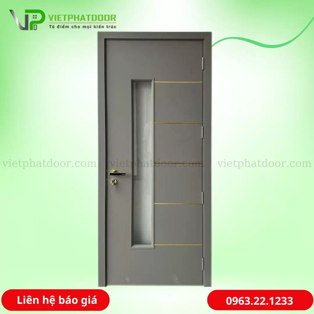 cửa nhựa giả gỗ composite